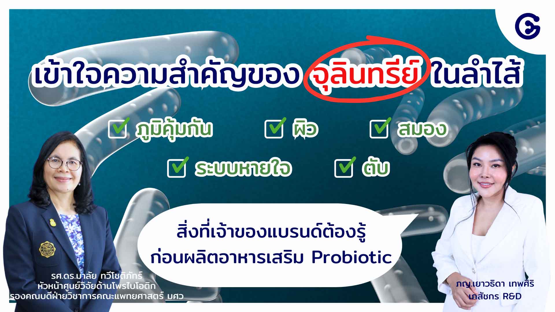 อาหารเสริมโพรไบโอติกส์